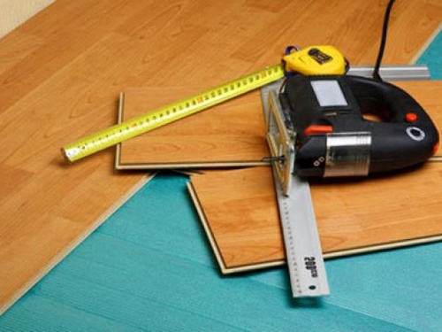 Покрытие полов ламинатом